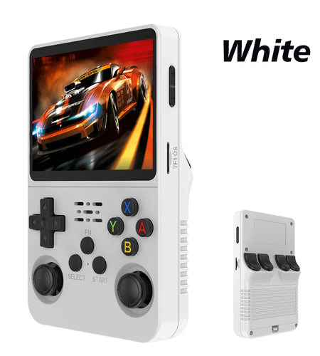 Open Source R36S Retro Handheld Game Console Linux System 3.5 Inch IPS Screen Portable Pocket Video Player 64GB Game Gift
