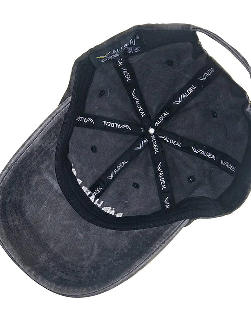 Load image into Gallery viewer, Embroidered Christian Jesus Cross Hat for Men Women, Vintage Washed Dad Hats Adjustable Baseball Cap
