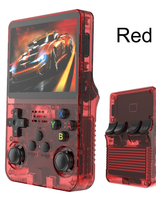 Load image into Gallery viewer, Open Source R36S Retro Handheld Game Console Linux System 3.5 Inch IPS Screen Portable Pocket Video Player 64GB Game Gift
