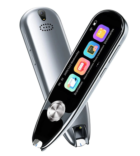 Language Translator Device for Dyslexia,Reader Pen Translation Scanner Dictionary Pen- AI Voice & Camera Translators -Real-Time All Foreign Languages Travel & Business,Learning,Meeting