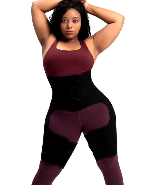 Load image into Gallery viewer, New Sauna Waist Trainer Corset Sports Abdomen Belt Thigh Shapers Forming Workout Fitness Tummy Control Strap Slimming
