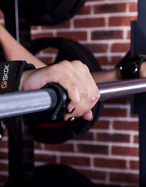 Load image into Gallery viewer, SKDK Weight Lifting Grip Pads Crossfit Bodybuilding Palm Protector Squat Gym Gloves Gym Equipment Fitness Sports Training PVC
