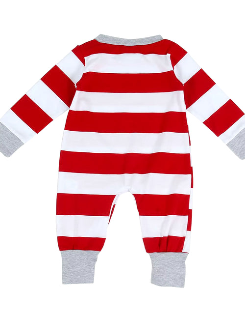 Load image into Gallery viewer, New Christmas Family Pajamas Set Long Sleeve Tops with Pants for Women Men Stripe Design Christmas Sleepwear Set Pyjama Femme
