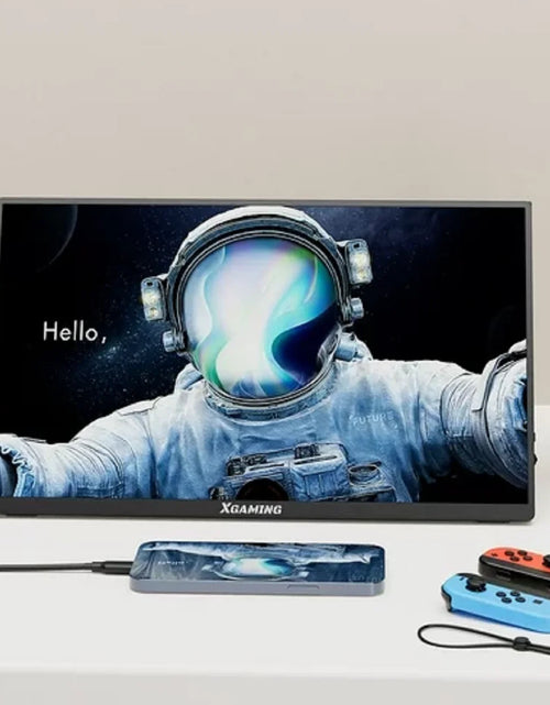 Load image into Gallery viewer, 15.6'' Portable Monitor, 1080P FHD IPS Laptop Monitor with Case (Black)
