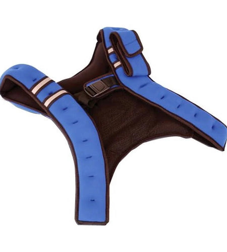 Neoprene Weighted Vest, 12 Pounds, Blue