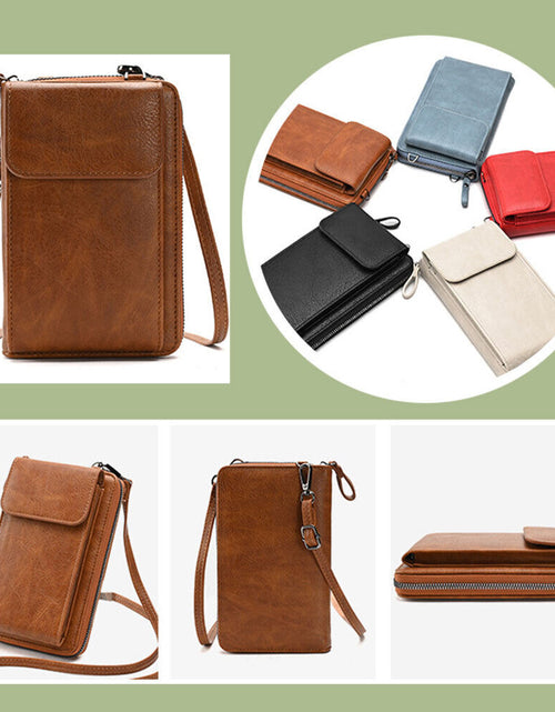 Load image into Gallery viewer, Women Small Cross-Body Handbag Case Shoulder Bag Cell Phone Pouch Wallet Purse-
