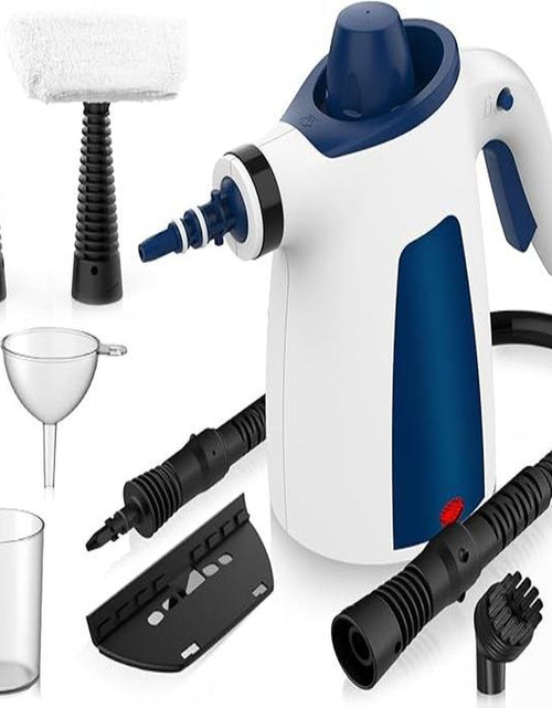 Load image into Gallery viewer, Pressurized Handheld Steam Cleaner &amp; Rechargeable Spin Scrubber
