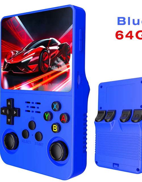 Load image into Gallery viewer, Open Source R36S Retro Handheld Game Console Linux System 3.5 Inch IPS Screen Portable Pocket Video Player 64GB Game Gift
