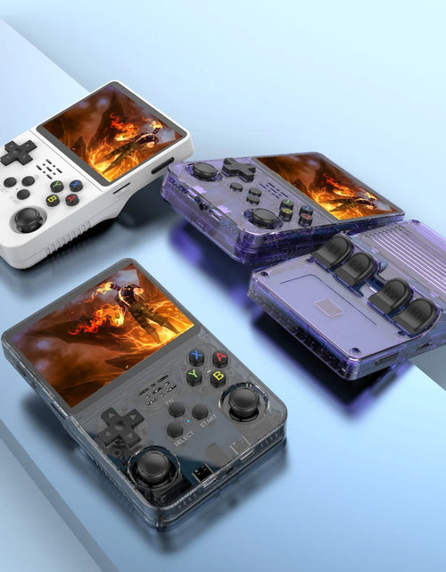 Load image into Gallery viewer, Open Source R36S Retro Handheld Game Console Linux System 3.5 Inch IPS Screen Portable Pocket Video Player 64GB Game Gift
