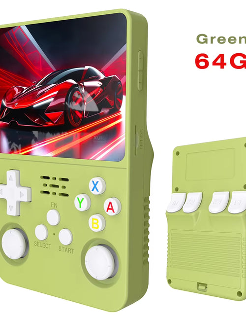 Load image into Gallery viewer, R36S Retro Handheld Video Game Console Linux System 3.5 Inch IPS Screen R35S Pro Portable Pocket Video Player 64GB Games
