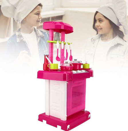 Juguete Cocina Infantil Luces Y Sonido Estilo Maleta