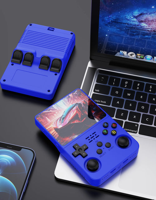 Load image into Gallery viewer, Open Source R36S Retro Handheld Game Console Linux System 3.5 Inch IPS Screen Portable Pocket Video Player 64GB Game Gift
