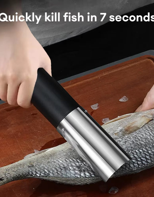 Load image into Gallery viewer, Electric Fish Scaler Remover Fish Cleaner Rechargeable Fishing Scalers Clean Scaler Scraper for Seafood Kitchen Tools
