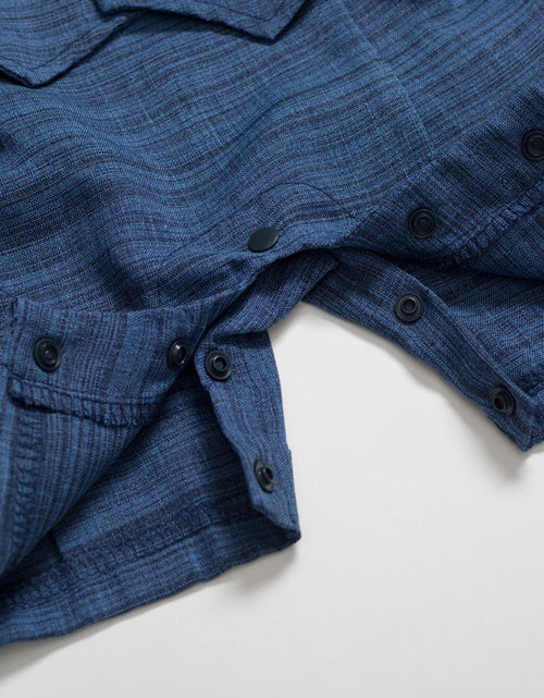 Load image into Gallery viewer, Summer Baby Romper Suit Newborn Boys Formal Clothing Children Hat + Jumpsuit + Shoes + Socks 4 Pieces Outfit Blue Costume
