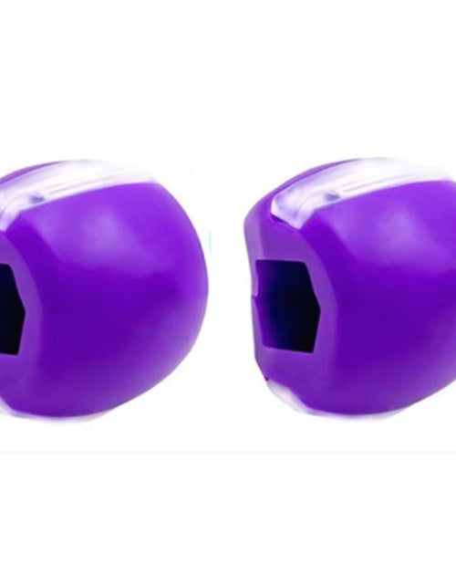 Load image into Gallery viewer, Silica Gel Face Fitness Ball Jaw Exerciser Facial Toner Reduce Double Chin Relax Ball Gym Fitness Training Jawline Simulator
