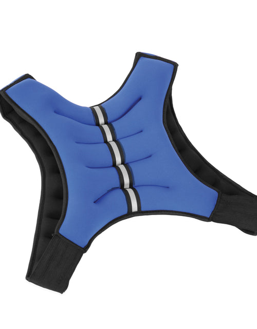 Load image into Gallery viewer, Neoprene Weighted Vest, 12 Pounds, Blue
