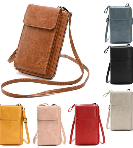 Women Small Cross-Body Handbag Case Shoulder Bag Cell Phone Pouch Wallet Purse-
