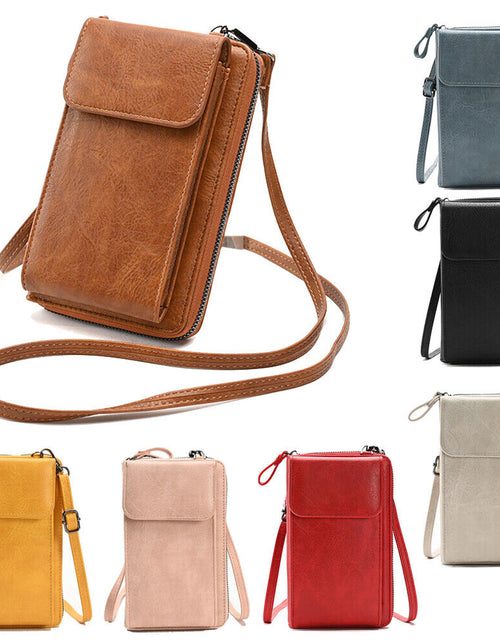 Load image into Gallery viewer, Women Small Cross-Body Handbag Case Shoulder Bag Cell Phone Pouch Wallet Purse-
