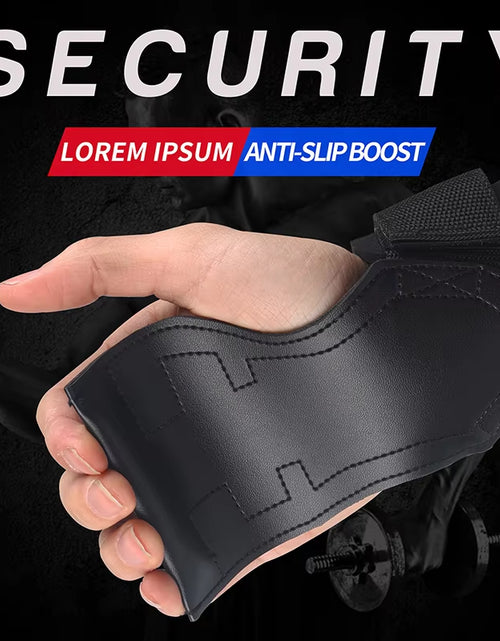 Load image into Gallery viewer, SKDK Weight Lifting Grip Pads Crossfit Bodybuilding Palm Protector Squat Gym Gloves Gym Equipment Fitness Sports Training PVC
