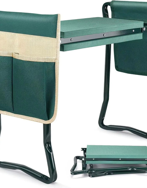 Load image into Gallery viewer, GardenMate Folding Kneeler &amp; Stool – Comfort &amp; Convenience for Every Gardener
