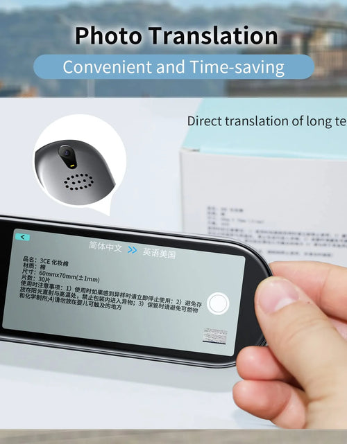 Load image into Gallery viewer, Language Translator Device for Dyslexia,Reader Pen Translation Scanner Dictionary Pen- AI Voice &amp; Camera Translators -Real-Time All Foreign Languages Travel &amp; Business,Learning,Meeting
