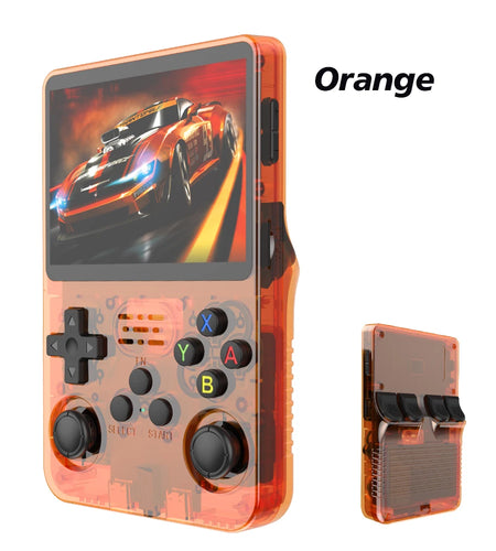 R36S Retro Handheld Video Game Console Linux System 3.5 Inch IPS Screen R35S Pro Portable Pocket Video Player 64GB Games