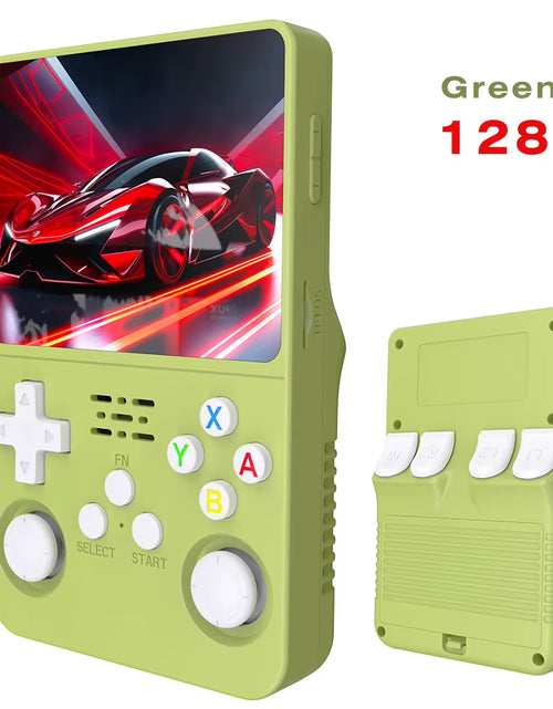 Load image into Gallery viewer, Open Source R36S Retro Handheld Game Console Linux System 3.5 Inch IPS Screen Portable Pocket Video Player 64GB Game Gift
